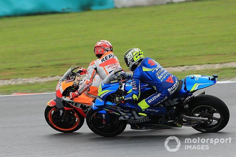 Marc Marquez, Repsol Honda Team, Andrea Iannone, Team Suzuki MotoGP