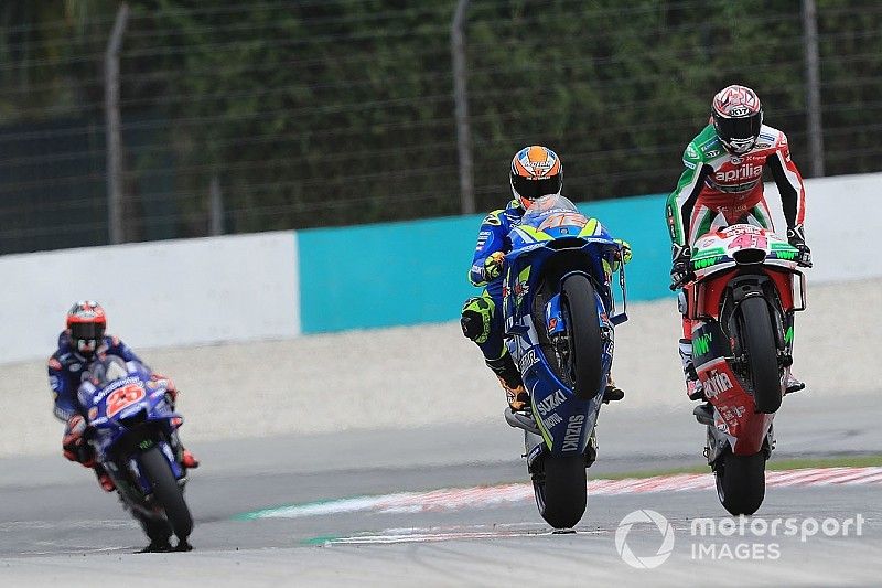 Aleix Espargaro, Aprilia Racing Team Gresini, Alex Rins, Team Suzuki MotoGP