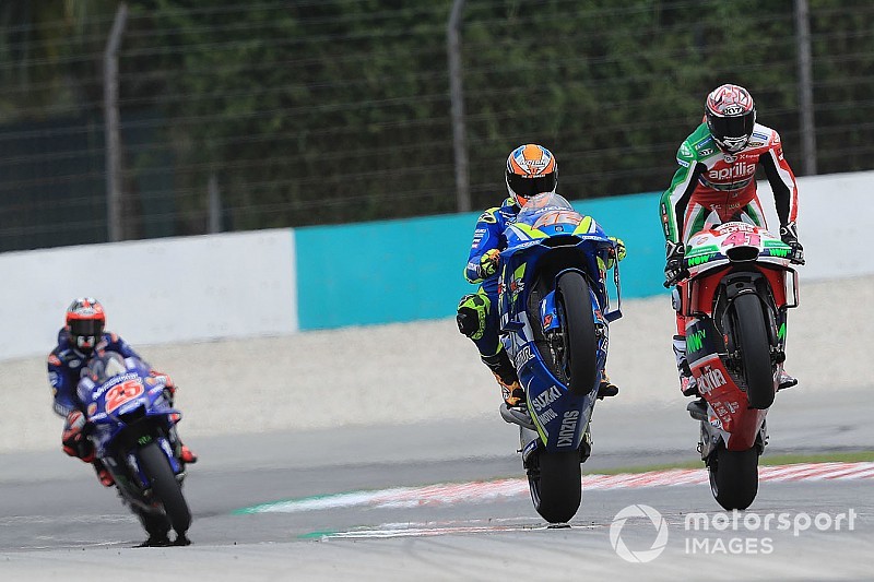 Rins, el más rápido tras la primera jornada en Sepang