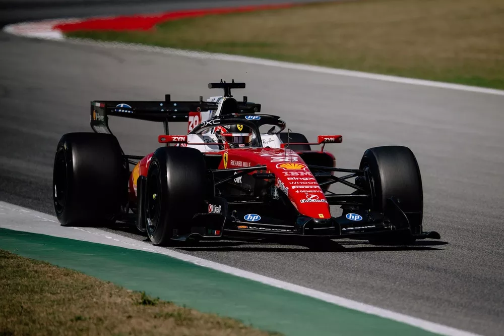 Ferrari Pirelli Test