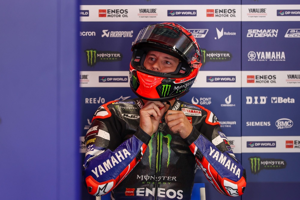 Une motivation intacte pour Quartararo : "J'essaie tout le temps"