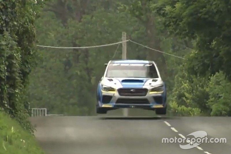 Subaru WRX STi bei der Isle of Man TT 2016 (Screenshot)