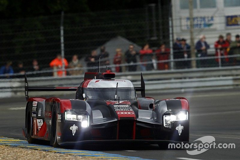 #7 Audi Sport Team Joest Audi R18: Marcel Fassler, Andre Lotterer, Benoit Tréluyer