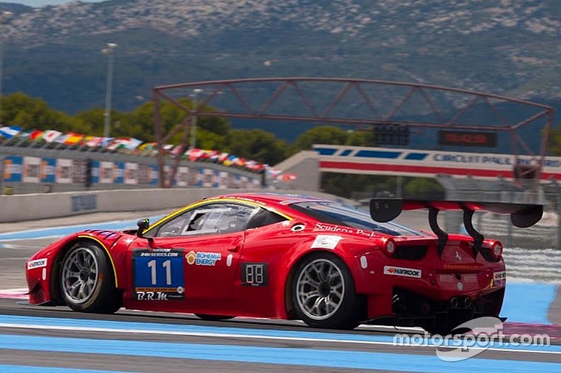 Scuderia Praha Ferrari leads after the first part of the 12H Mugello