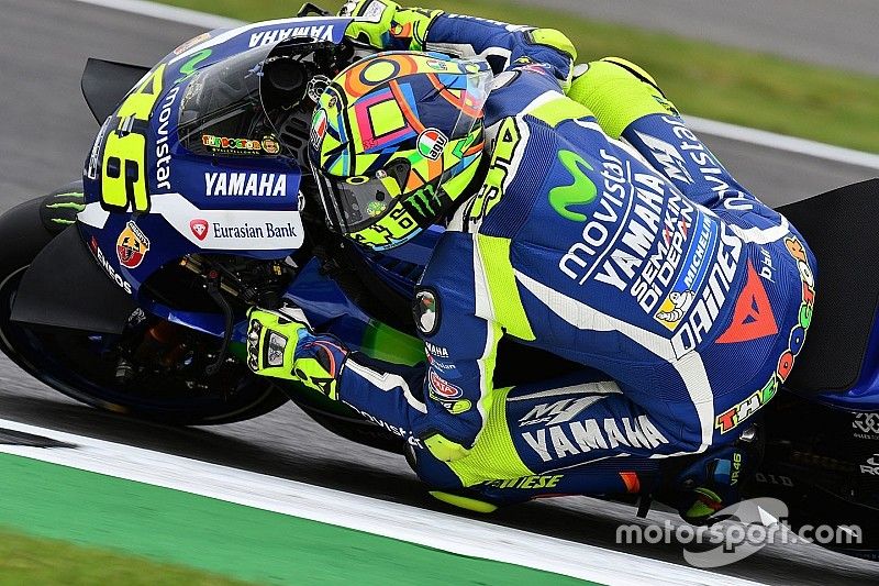 FP1 MotoGP Misano: Rossi tercepat, Marquez terjatuh