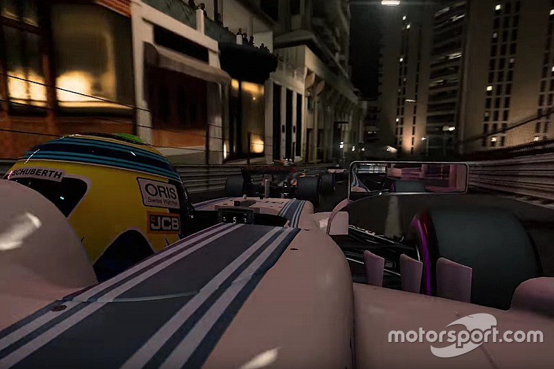 Trailer terbaru F1 2017 tampilkan Monako saat malam