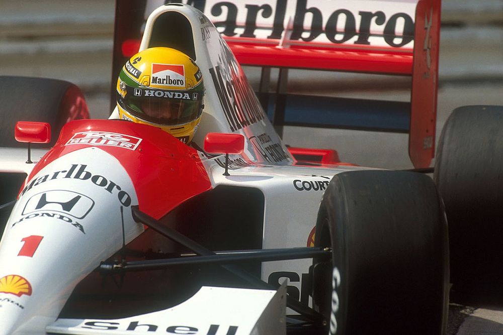 Senna, Mónaco y un simulador único