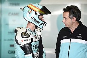 Warm-up Moto3: Opnieuw nat, Mir klokt de beste tijd