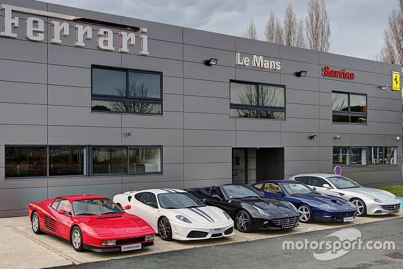 Ferrari ouvre un point service au Mans