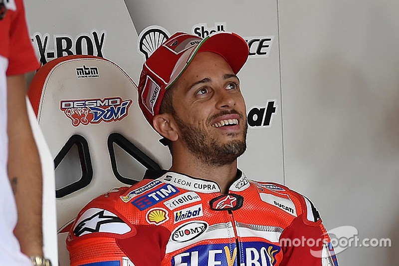 Dovizioso: "Sono felice. Carena e moto vanno molto bene!"
