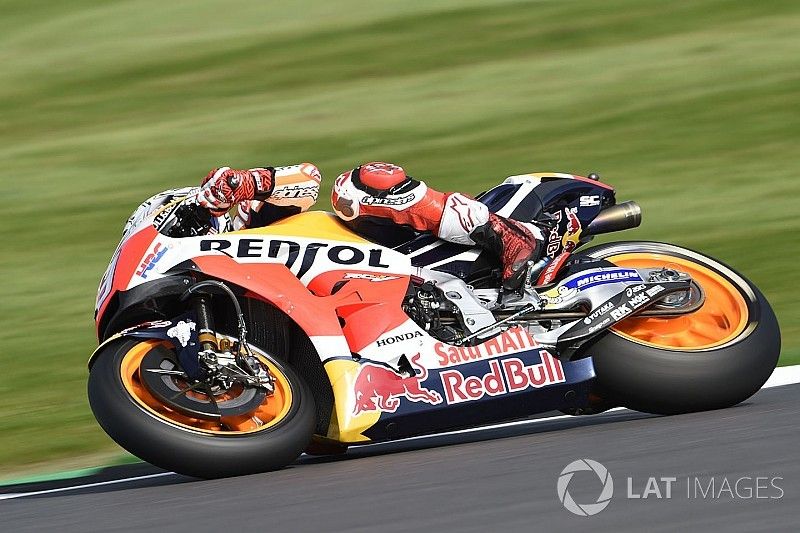Márquez domina la primera práctica en Misano
