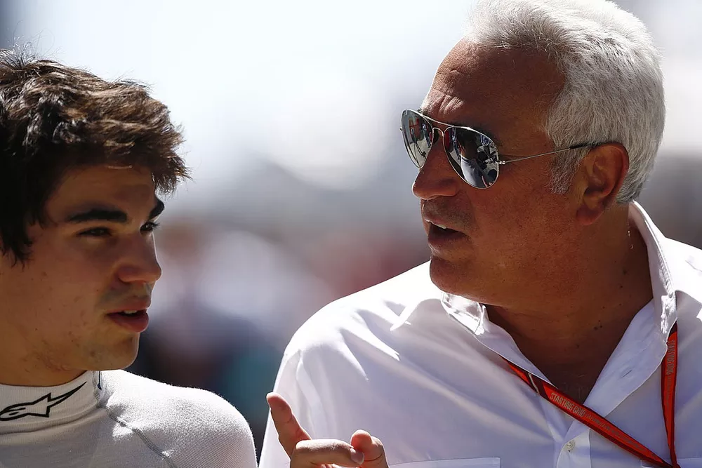 Lance Stroll, Williams met vader Lawrence Stroll
