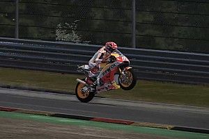 Komparasi pole kedelapan Marquez dengan video game MotoGP 17