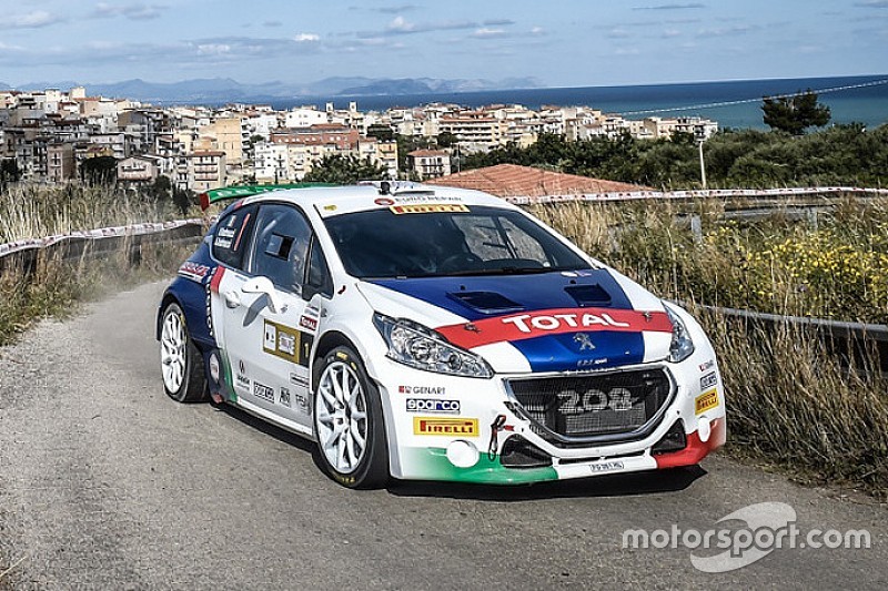 Targa Florio, PS2: Andreucci è più forte della pioggia e va al comando