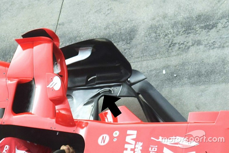 Új, aprócska változtatás a Ferrari padlólemezén Monzában