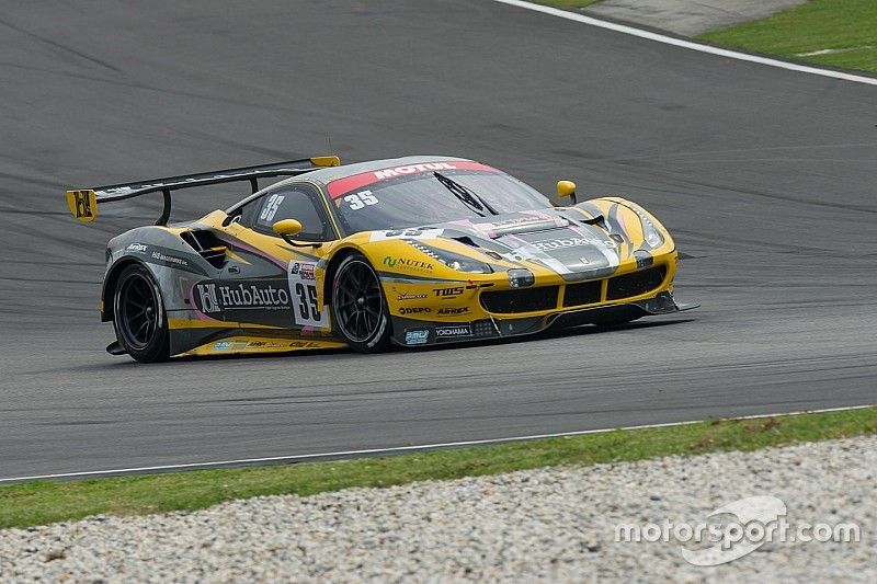 #35 HubAuto Racing Ferrari 488 GT3: Morris Chen, Hiroki Yoshimoto, Shinya Hosokawa, Hiroki Yoshida