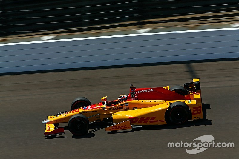 El gran día de Hunter-Reay termina por falla del motor Honda