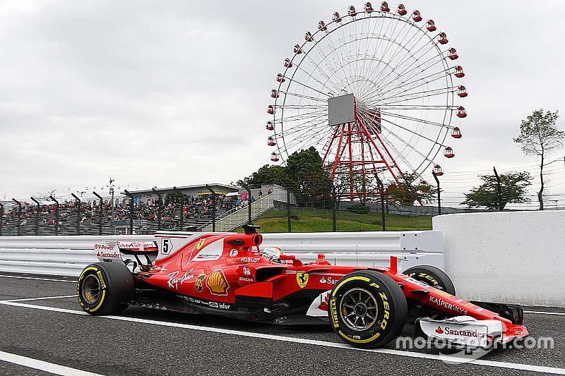 FP1 GP Jepang: Ungguli Hamilton, Vettel dan Ferrari tercepat