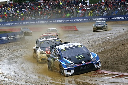 France WRX: Kristoffersson leads Loeb for fourth straight win