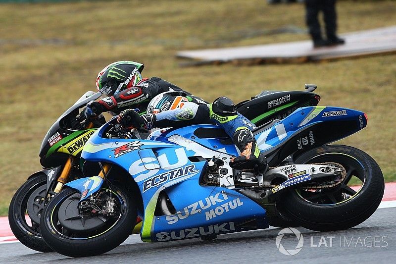 Rins: "Desde hace varias carreras me siento muy bien con la Suzuki"