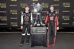 SHR teammates Harvick and Busch take playoff hit with Loudon DNFs