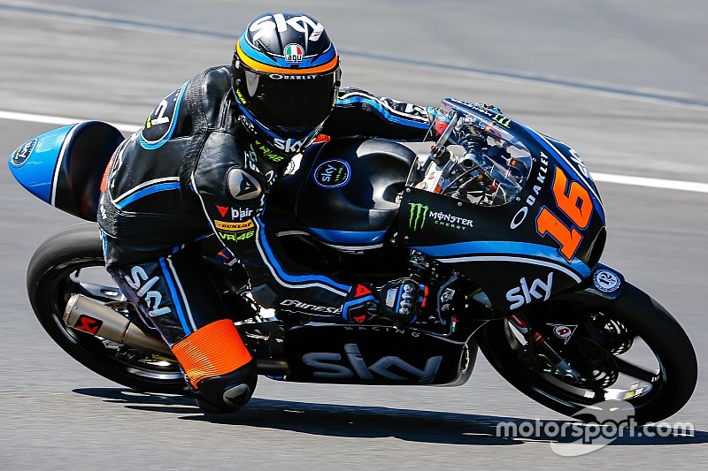 Test Spielberg, Moto3: team Sky VR46 al lavoro sul telaio 2018