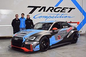 Giacomo Altoè a Monza con l'Audi di Target Competition