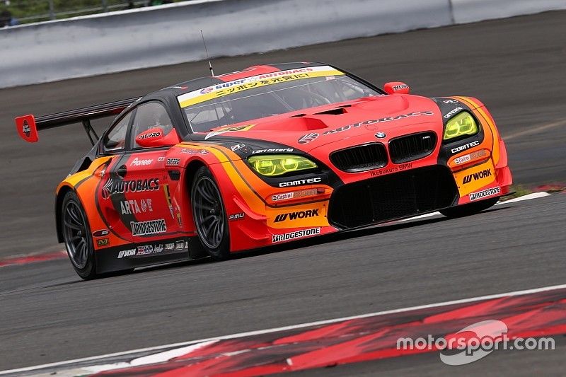 #55 Autobacs Racing Team Aguri BMW M6 GT3: Shinichi Takagi, Sean Walkinshaw