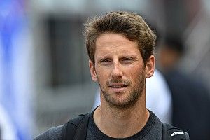 Grosjean contó que su hijo lo hizo llorar tras su error en Bakú