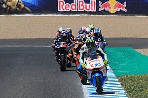 Baldassarri dominateur, Márquez à terre à Jerez
