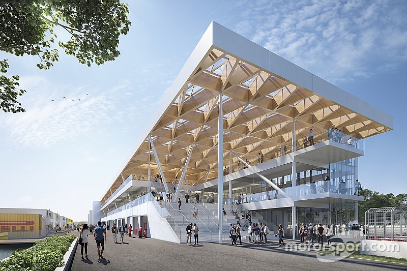Rancangan gedung paddock baru sirkuit Gilles Villeneuve dipamerkan