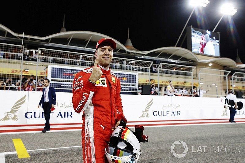 Polesitter Sebastian Vettel, Ferrari SF71H