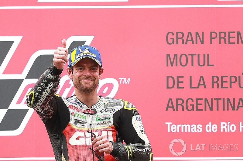 Le vainqueur Cal Crutchlow, Team LCR Honda