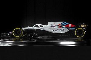 Compare os carros da Williams de 2017 e 2018
