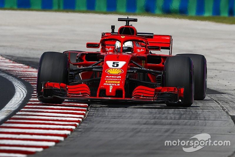 Vettel acaba liderando el viernes del GP de Hungría 2018