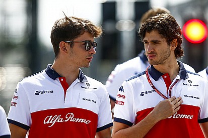 Giovinazzi ne veut pas être comparé à Leclerc