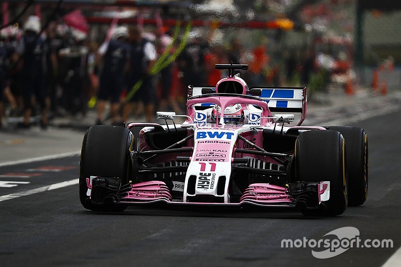 Force India: Geen wrok richting Perez na zijn actie