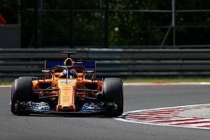 Lando Norris en essais libres avec McLaren à Spa