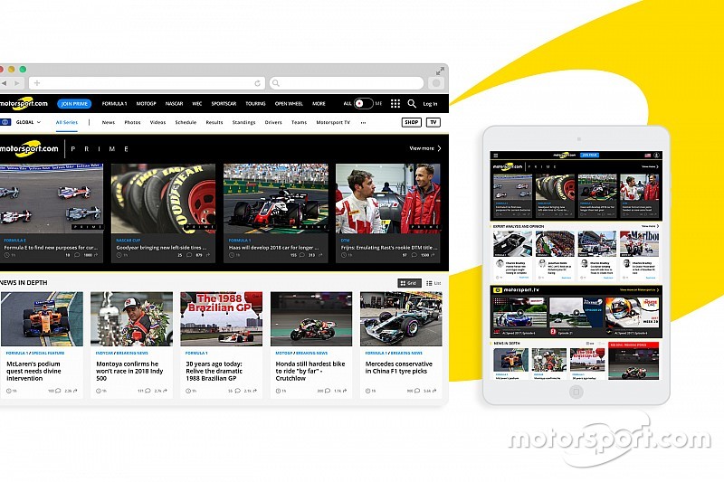 Motorsport.com меняется: у сайта будет новый дизайн и функционал