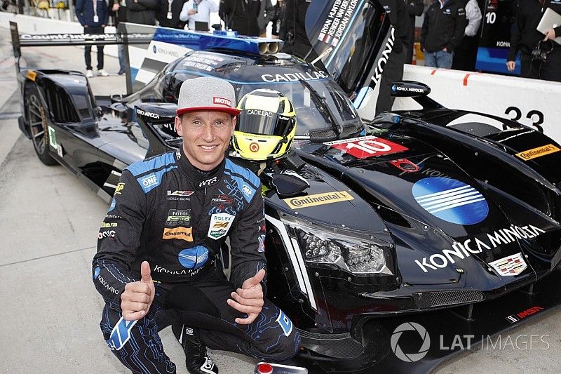 Le poleman Renger van der Zande, Wayne Taylor Racing