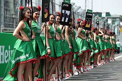 La F1 elimina las chicas de la parrilla
