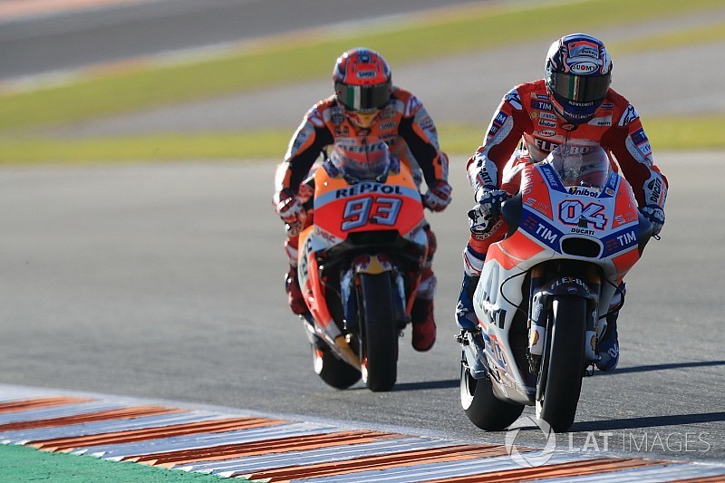 Márquez admite que subestimou Dovizioso em 2017