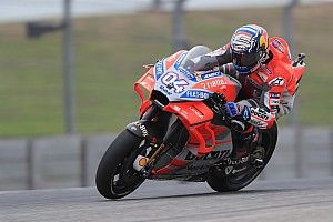 Dovizioso lideró la primera práctica en Jerez