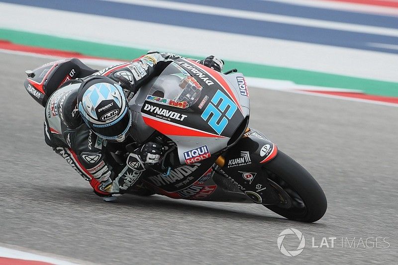 Intact: Marcel Schrötter fährt trotz Verletzung in Jerez