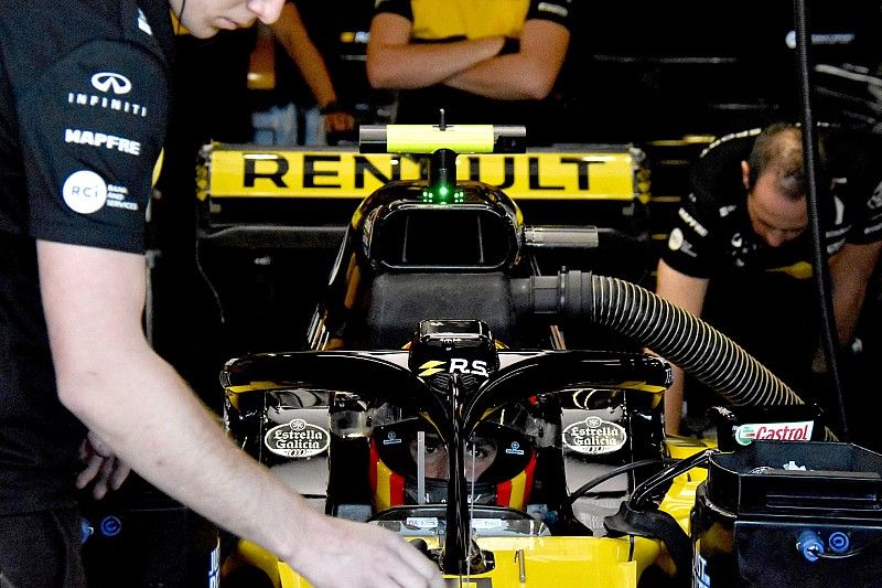 FIA установила GPS на Halo – именно ее испытывала Renault во время тренировок