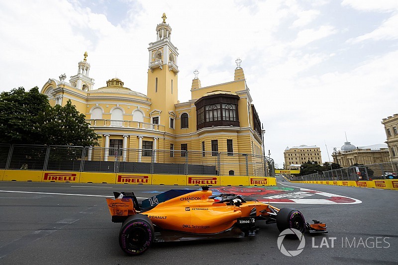 Alonso, tras ser 13º en Bakú: "Este es el nivel que teníamos"