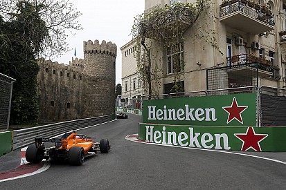 Las mejores fotos del viernes en el GP de Azerbaiyán 2018
