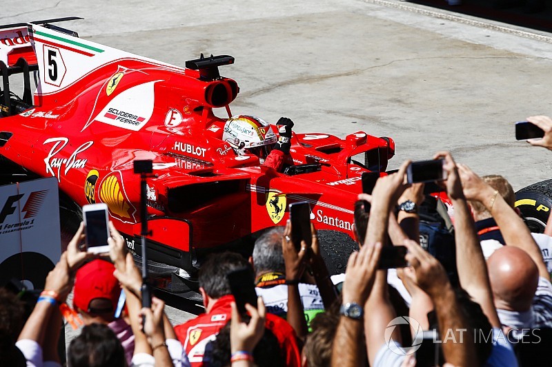 Ferrari: la quinta vittoria di Vettel spazza via l'autunno difficile