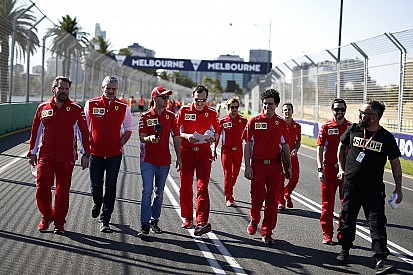 Fotogallery: Melbourne si prepara a ospitare il primo GP 2018 di F.1