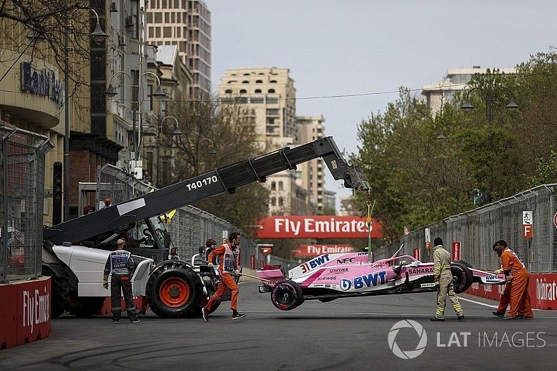 El coche de Esteban Ocon, Force India VJM11